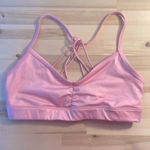 ALO Yoga Pink Sport Bra